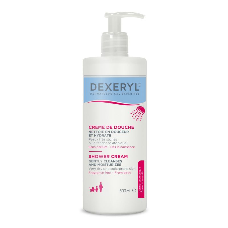 Dexeryl - Doccia Crema Idratante Per Pelle Molto Secca E A Tendenza Atopica 500 ml